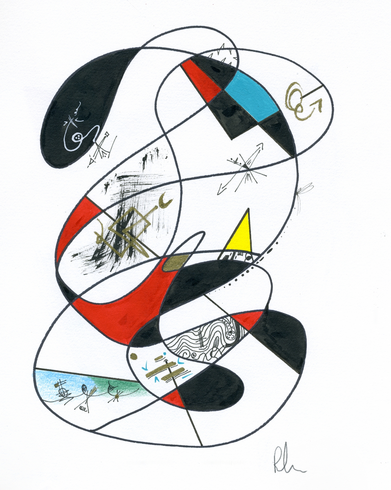 Chrysippus Precipice - 9" x 12"