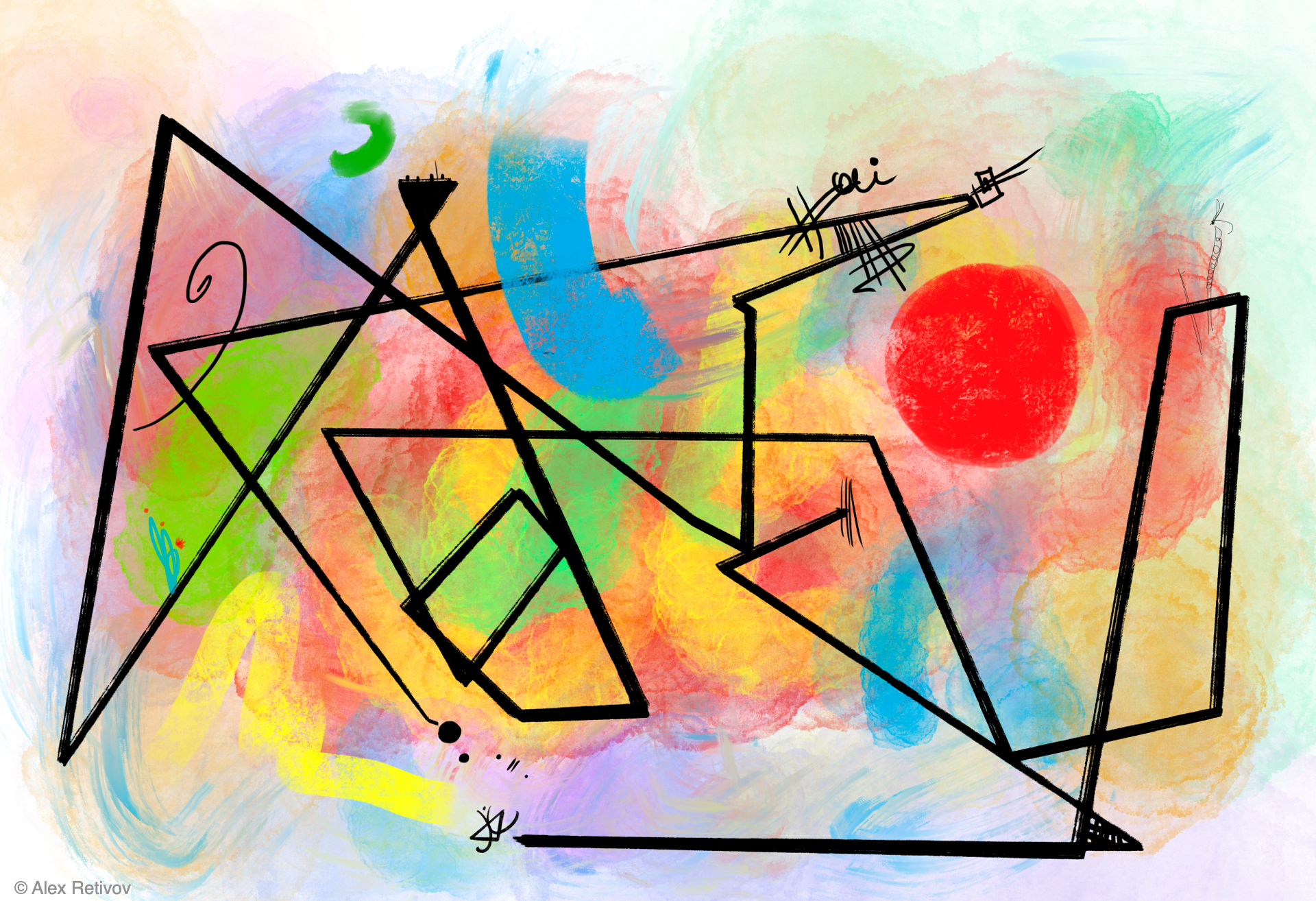 In Search For Combobulation - 13" x 19"