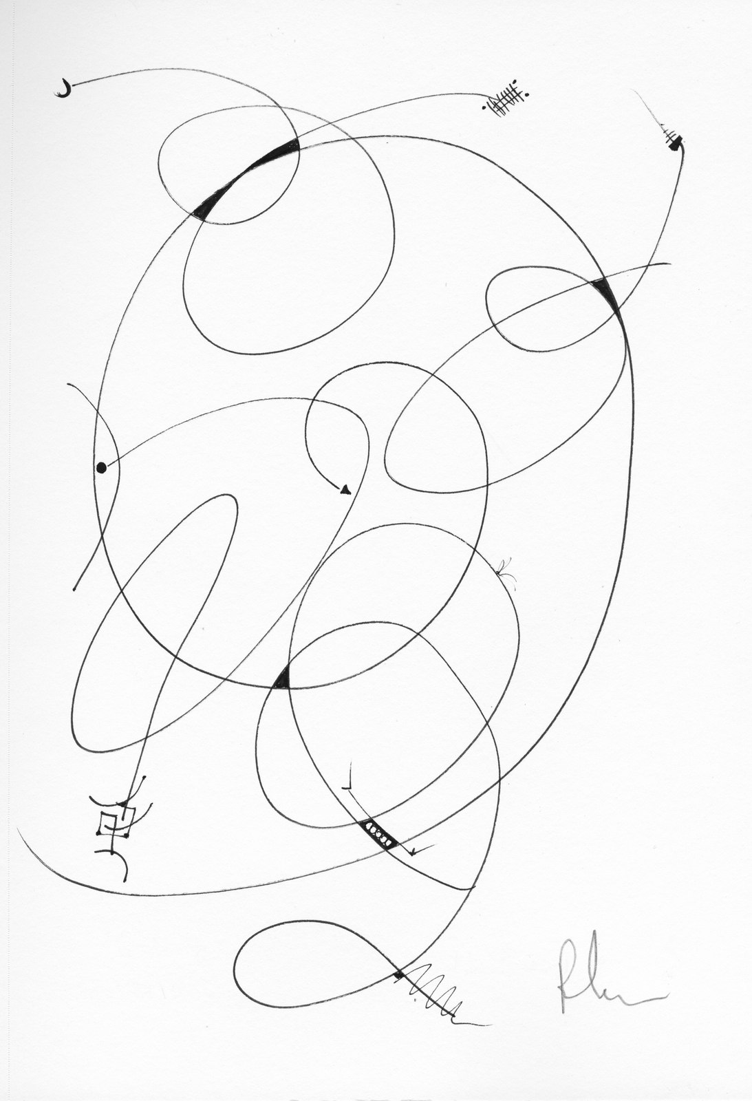 Russian Coordinates - 7" x 10"