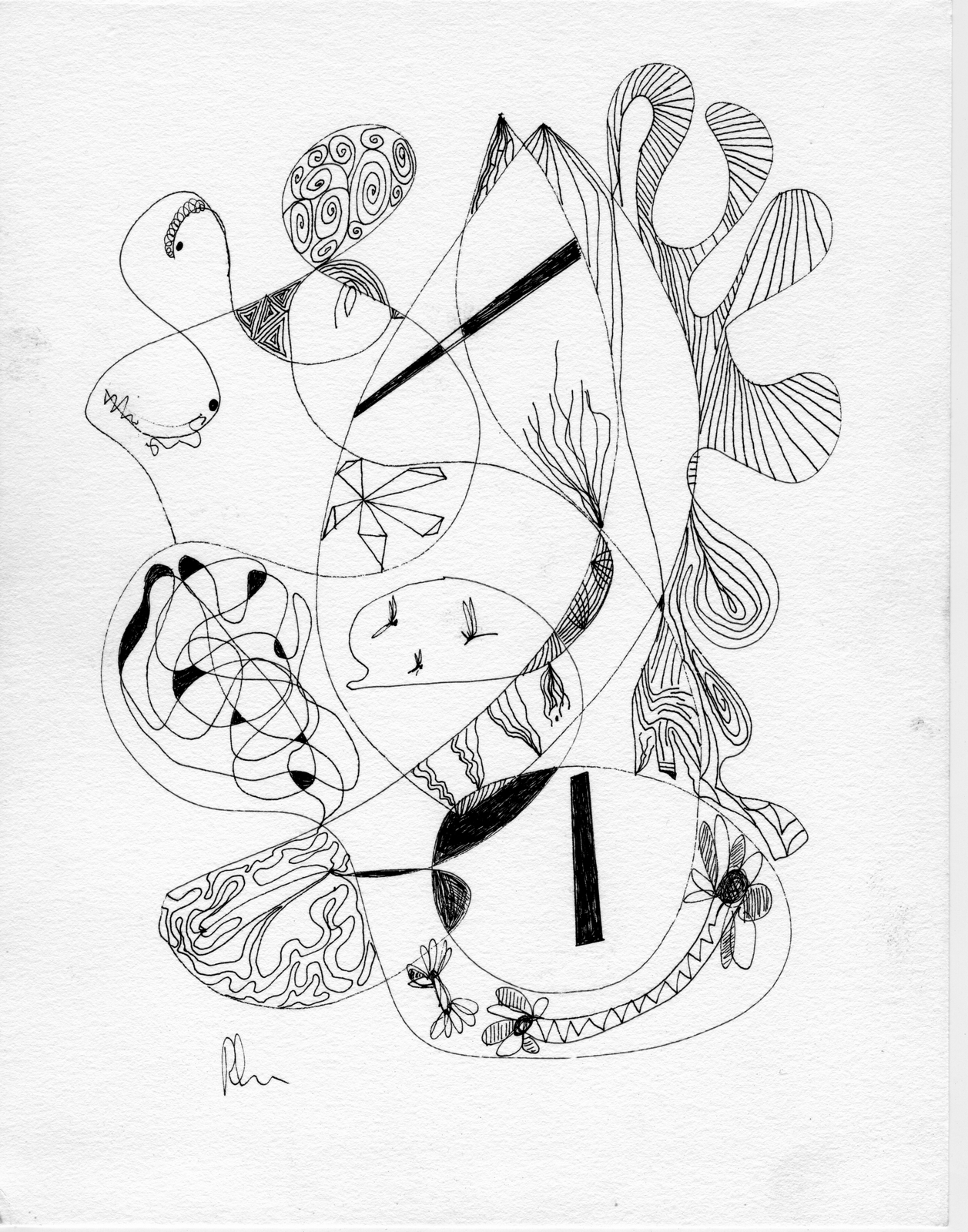 Wedging a Rod for Support - 7" x 9"